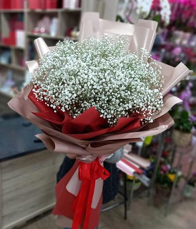 Букет цветов из: Гипсофила в Уват