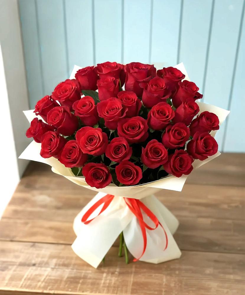 Букет 29 Красных роз в Уват