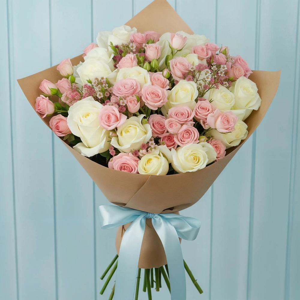 Букет цветов из: Розы в Уват