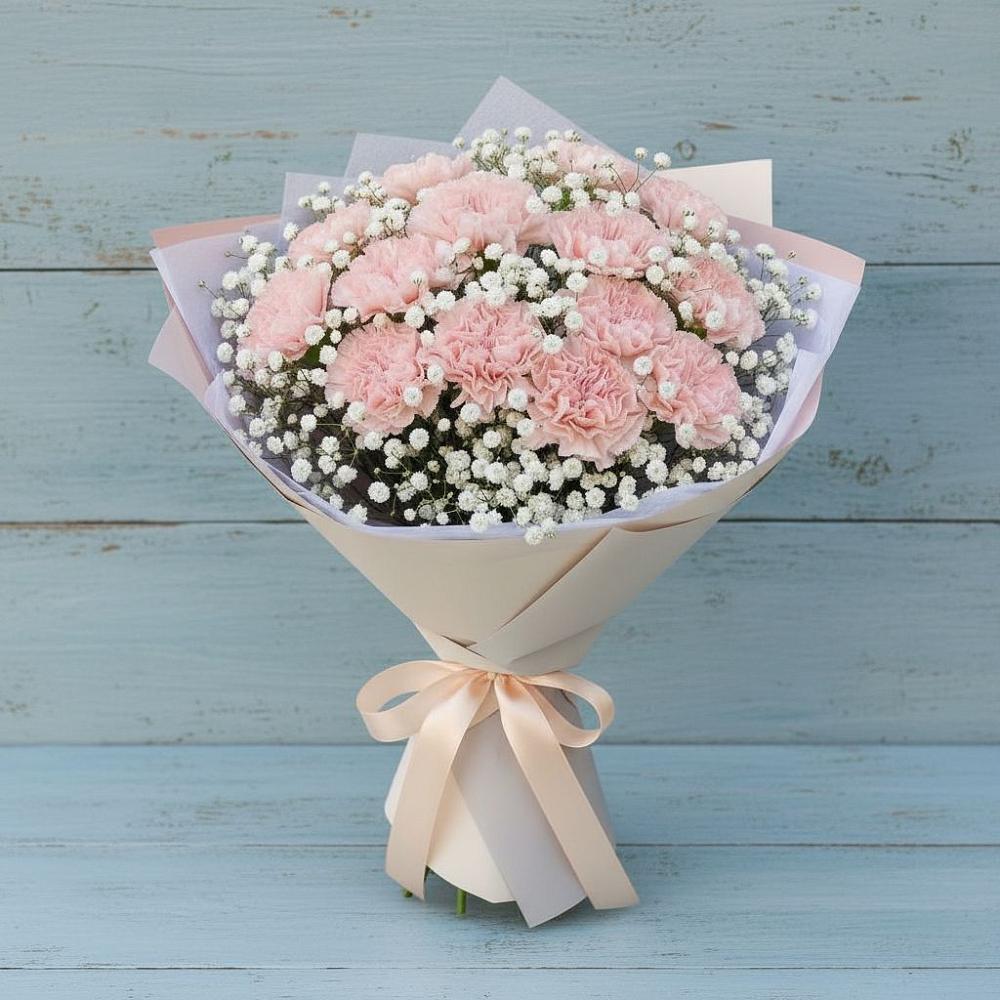 Букет цветов из: Гвоздики в Уват