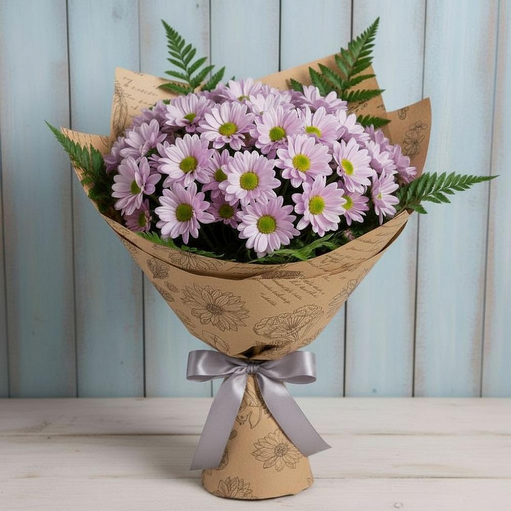 Букет цветов из: Хризантемы в Уват