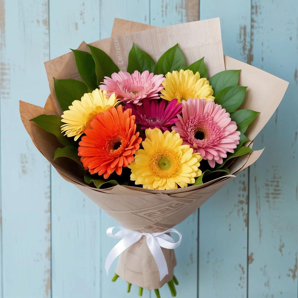 Букет цветов из: Герберы в Уват