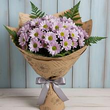 Букет цветов из:  Хризантемы #REPLACE_PRED# Уват