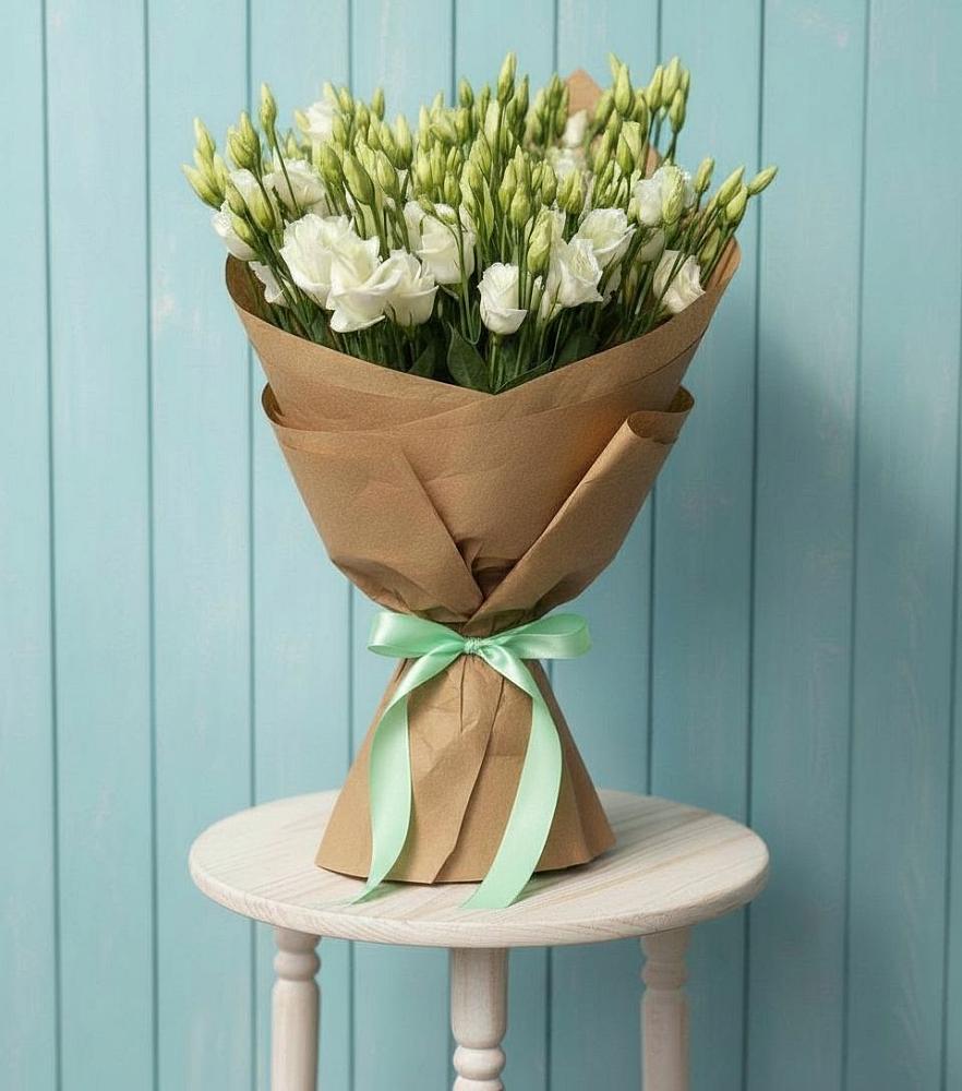 Букет цветов из: Лизиантусы в Уват