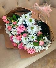 Букет цветов из:  Розы и Хризантемы в Уват