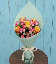 Букет цветов из:  Розы #REPLACE_PRED# Уват